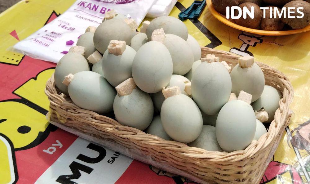 Telok Ukan Khas Palembang, Hanya Muncul Saat Agustusan