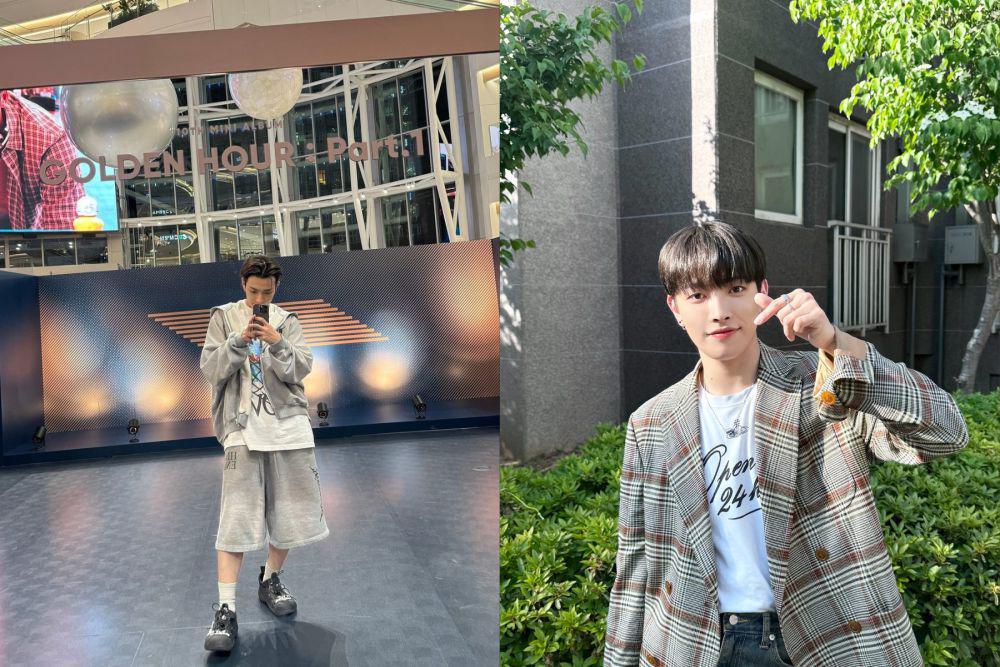 9 Inspirasi Outfit Hangout ala Hongjoong ATEEZ, Kekinian Banget!
