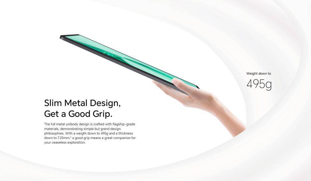 potret desain bodi HONOR Pad X8a (honor.com)