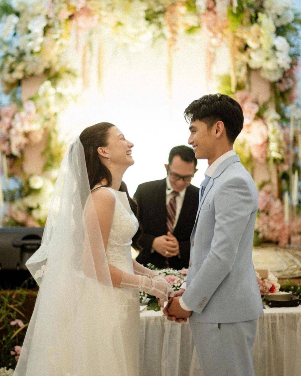 potret pemberkatan Cassandra Lee dan Ryuken Lie (instagram.com/cassandraslee)