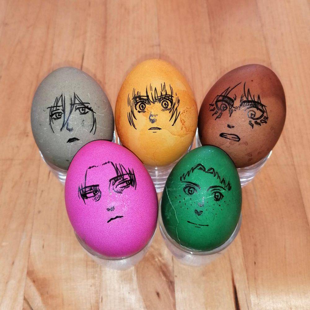 potret karya buatan tangan Attack on Titan (reddit.com/user/11_53am)