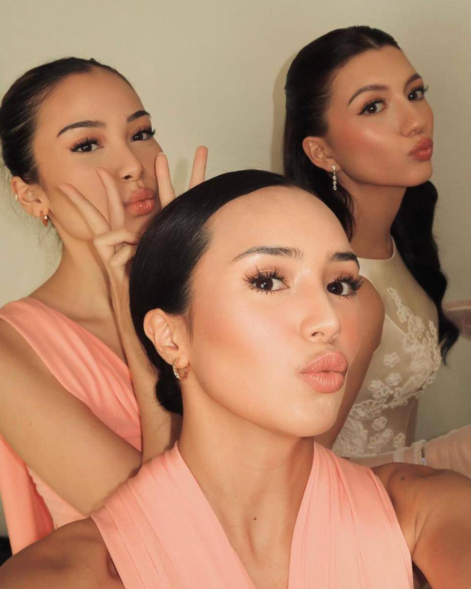 Beby Tsabina jadi bridesmaid Cassandra Lee (Instagram.com/sephorasievert)