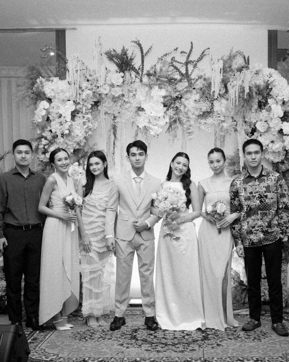 Beby Tsabina jadi bridesmaid Cassandra Lee (Instagram.com/sephorasievert)