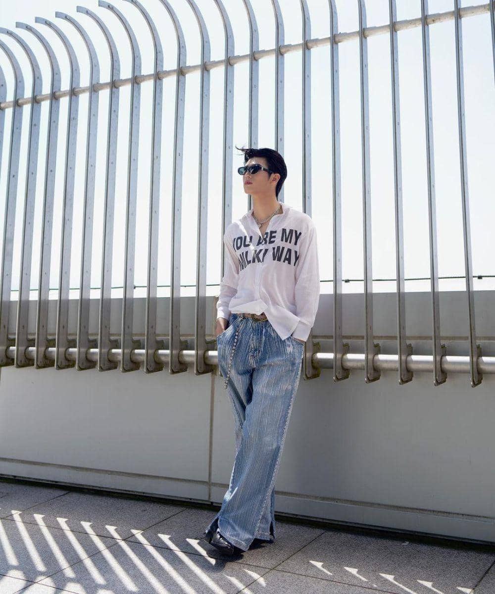 outfit minimalis ala Mos Panuwat (instagram.com/moslhong)