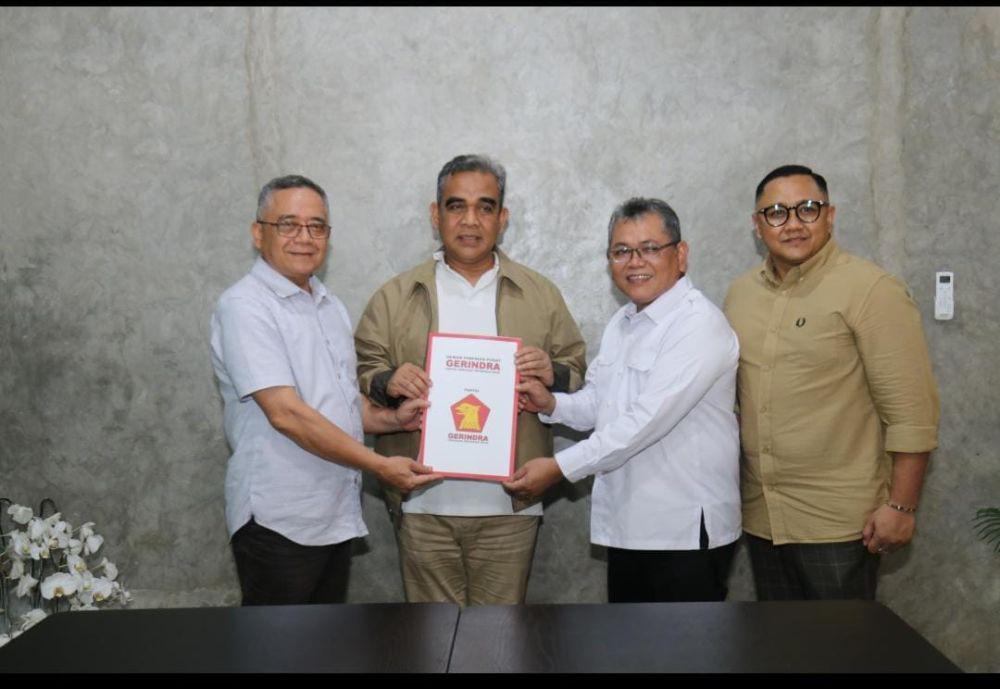 Iyos dan Zainul dapat SK rekomendasi dari Gerindra (IDN Times/Istimewa)