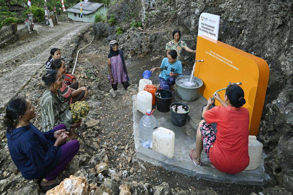 Bakti Sosial: penyediaan air bersih (Dok. Djarum Foundation)