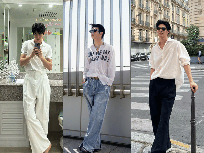 7 Inspirasi Outfit Minimalis ala Mos Panuwat, Classy!