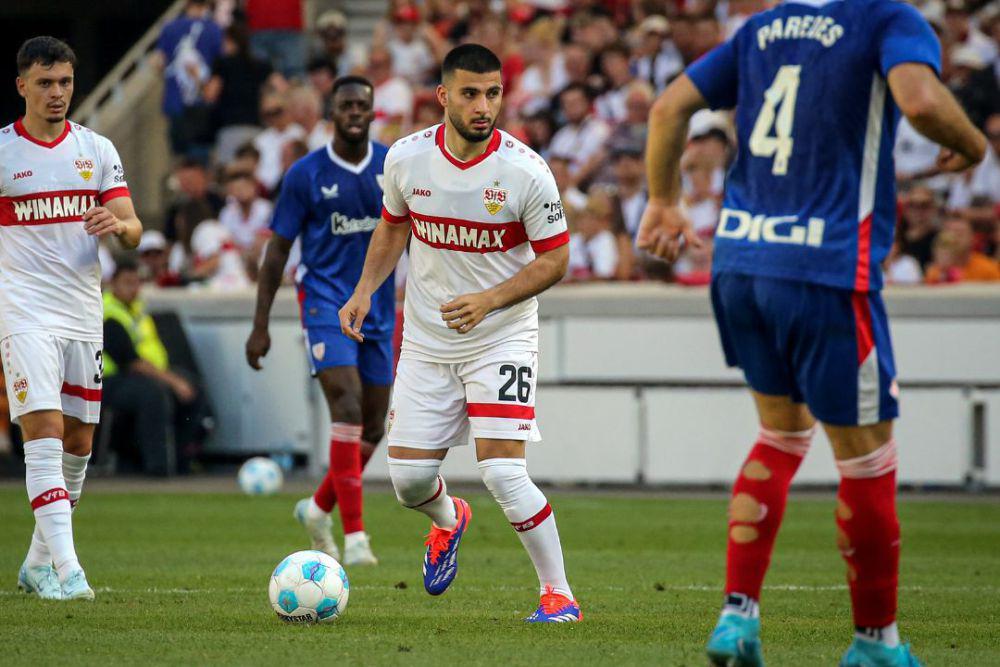 Deniz Undav (nomor 26) berseragam VfB Stuttgart. (twitter.com/VfB)