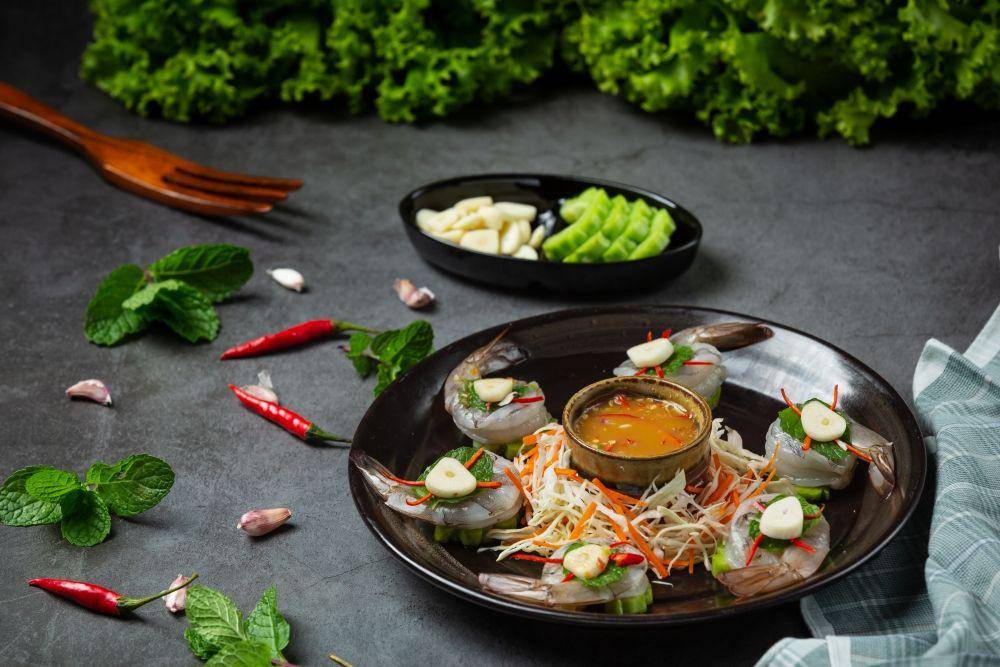 Ilustrasi saus seafood ala Thailand (freepik.com/jcomp)