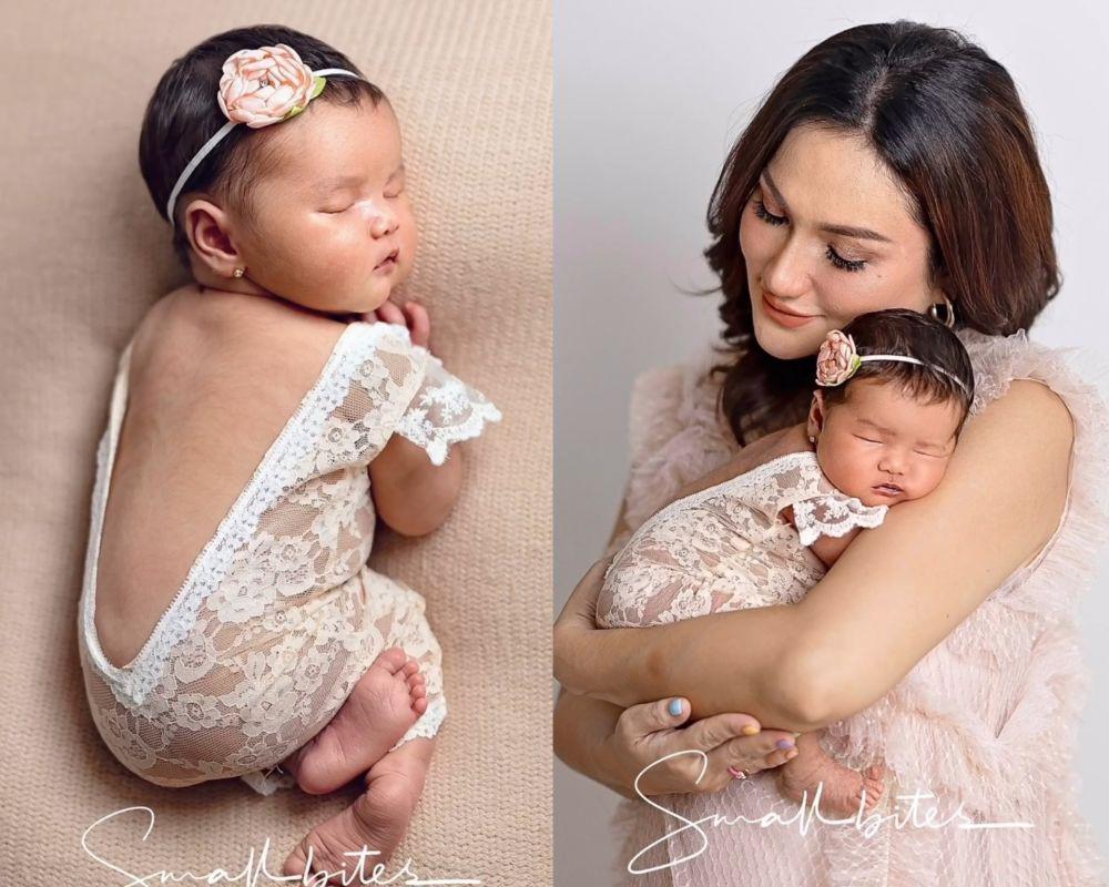7 Potret Newborn Baby Zeya Savvanah Luv, Anak Tengku Dewi Putri