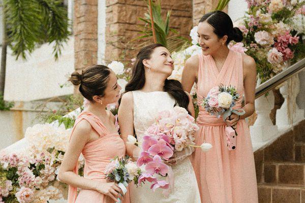 7 Potret Beby Tsabina Jadi Bridesmaid Pernikahan Cassandra Lee