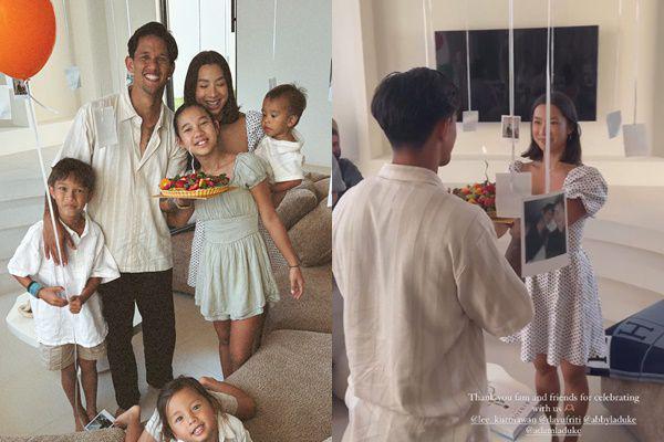 Momen Perayaan Ultah ke-36 Irfan Bachdim, Hangat Bareng Keluarga