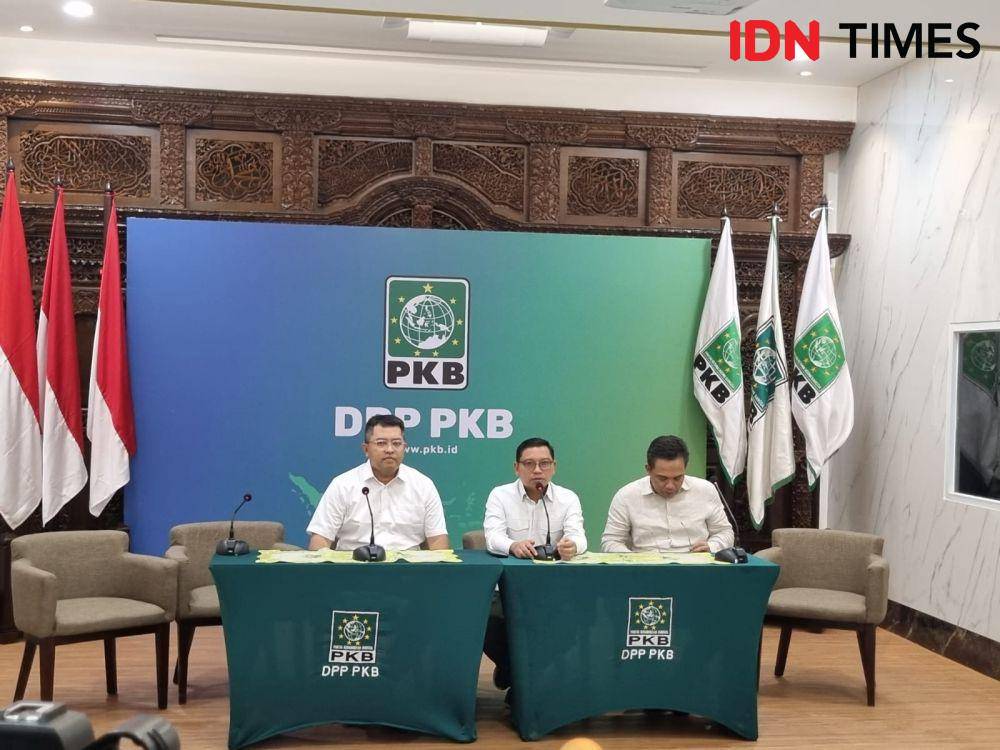 Konferensi pers kesiapan PKB menggelar Muktamar di Bali (IDN Times/Ilman Nafi'an)