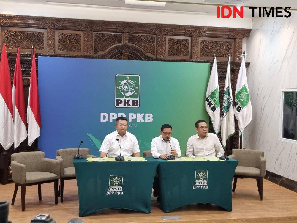 Konferensi pers kesiapan PKB menggelar Muktamar di Bali (IDN Times/Ilman Nafi'an)