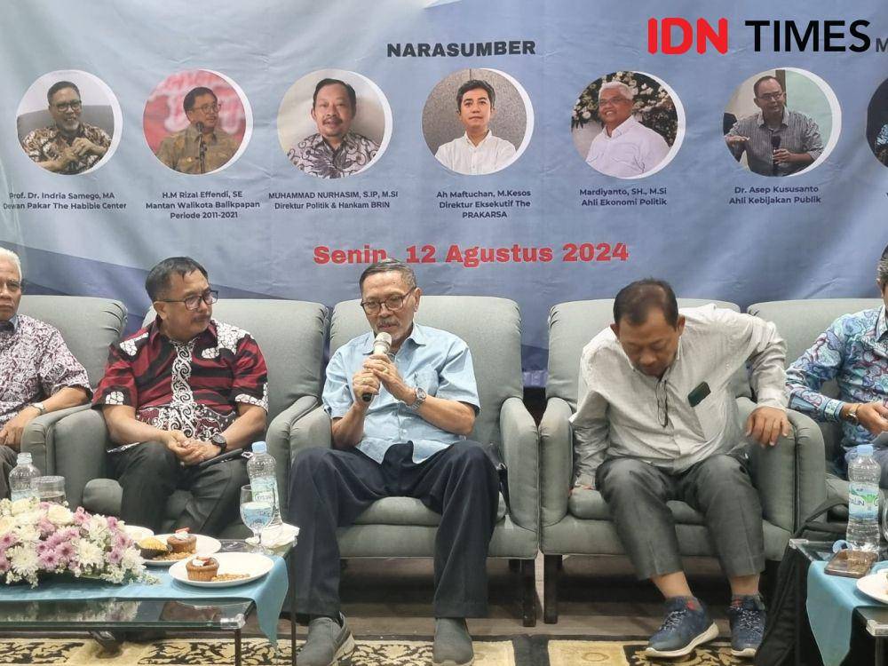 Diskusi publik hasil survei Lembaga Pemilih Indonesia (IDN Times/Ilman Nafi'an)