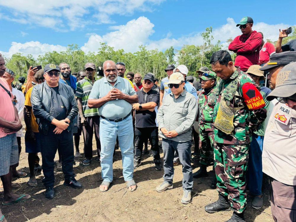 Bertemu Haji Isam, Masyarakat Adat Papua Dukung Program Sejuta Sawah