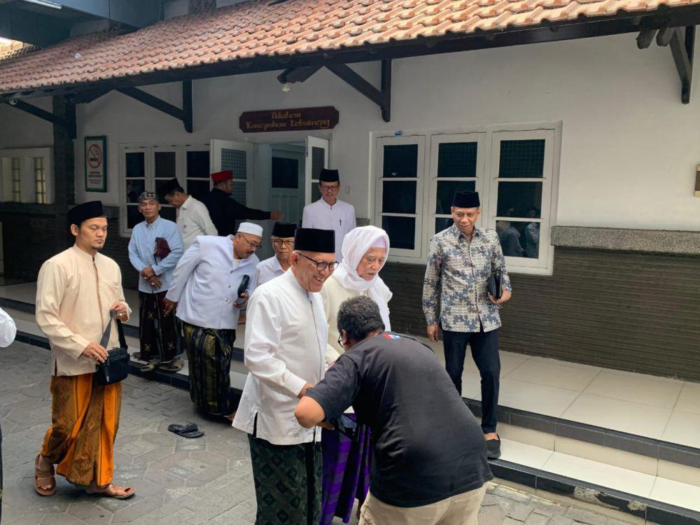 Para kiai usai pertemuan di Ponpes Tebuireng Jombang. IDN Times/Zainul Arifin