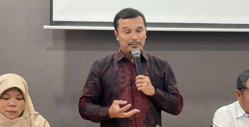 Koordinator Hubungan Masyarakat dan Data Informasi Bawaslu Provinsi Sumatera Utara, Saut Boangmanalu (Dok. Bawaslu Provinsi Sumut)