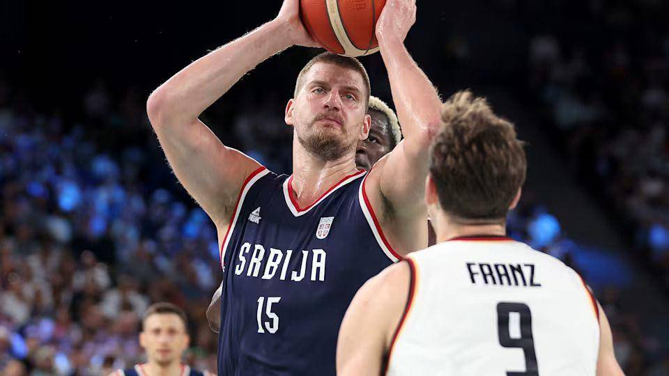 Nikola Jokic mencetak triple-double ketika menghadapi Jerman pada perebutan medali perunggu Olimpiade 2024. (olympics.com)