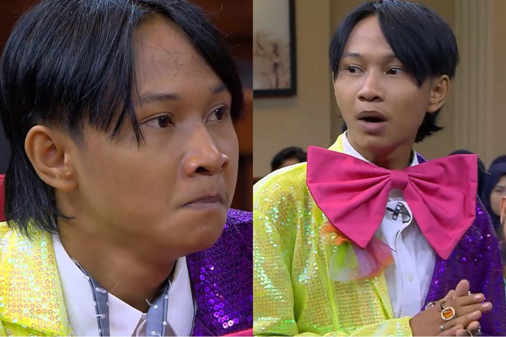9 Potret Fajar Sadboy Cosplay jadi Hotman Paris, Kocak di Pengadilan!