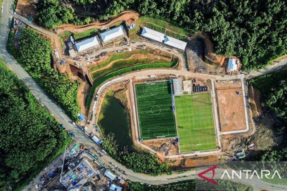 Training Center PSSI di IKN. (ANTARA/HO-PSSI)