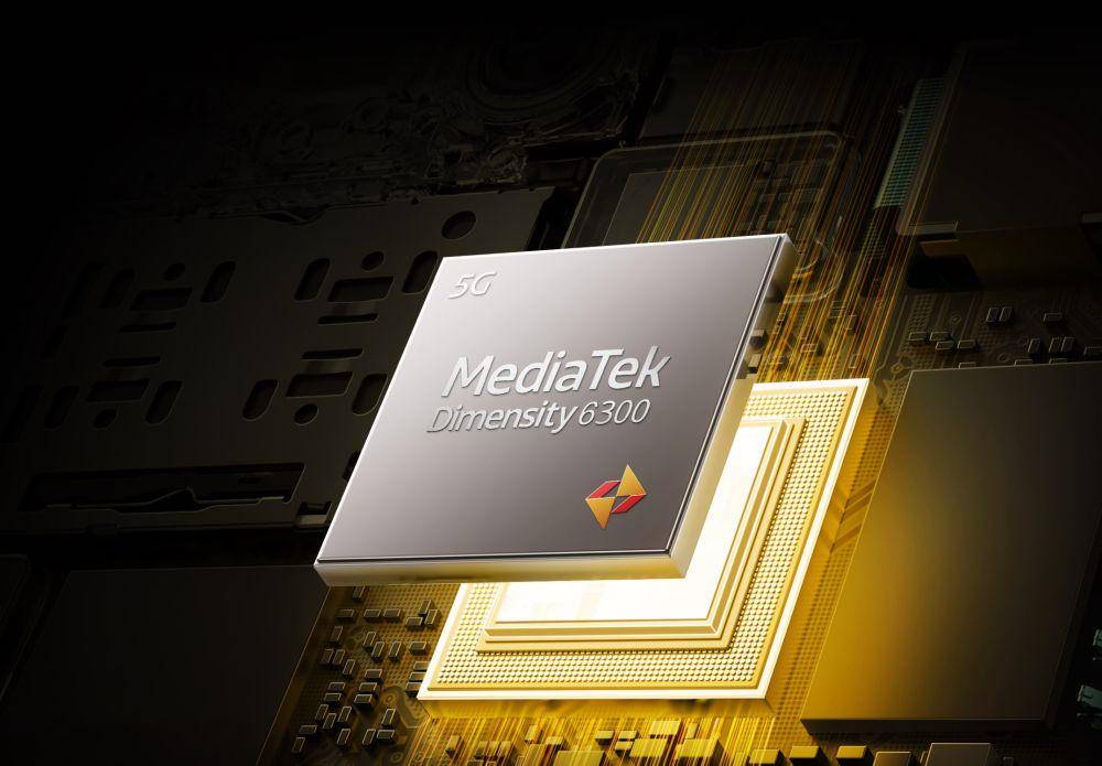 ilustrasi prosesor MediaTek Dimensity 6300 (realme.com)