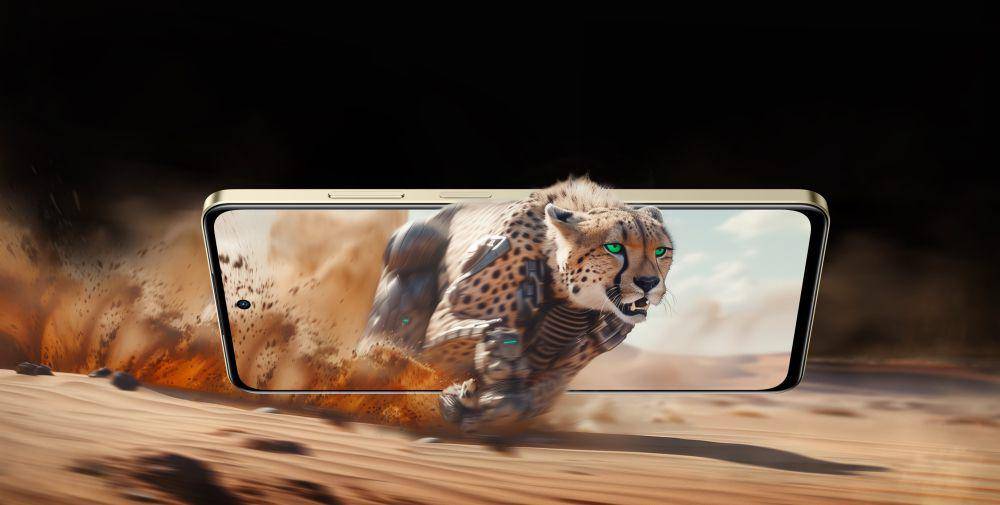 tampilan sisi depan realme C63 5G (realme.com)