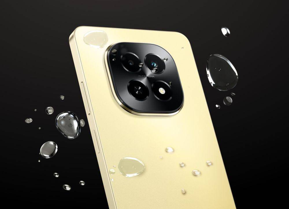 ilustrasi realme C63 5G yang bersertifikasi IP64 (realme.com)