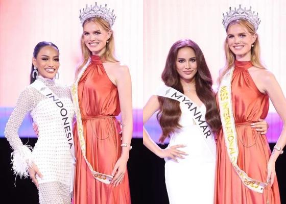 12 Finalis Asia di Sashing Ceremony Miss International Queen 2024