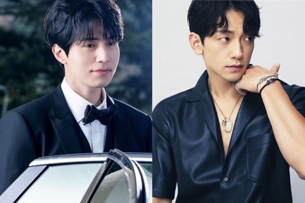 Lee Dong Wook dan Rain (instagram.com/leedongwook_official | instagram.com/raincompany_official)