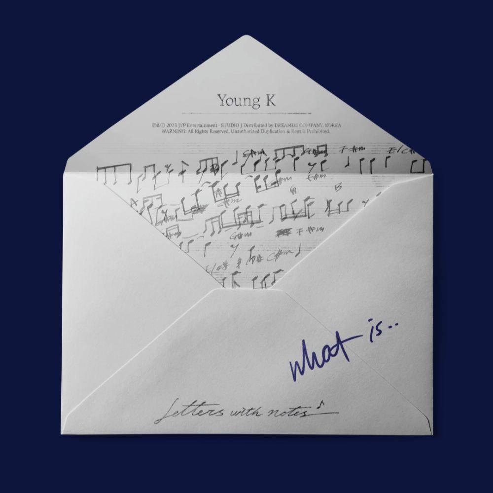 cover album Letters with notes (youtube.com/DAY6)