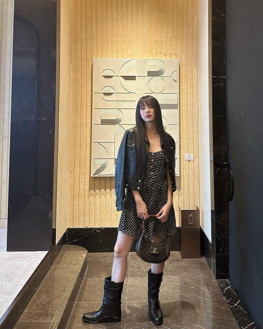 OOTD kece ala Shin Soo-hyun (instagram.com/xinsooo)
