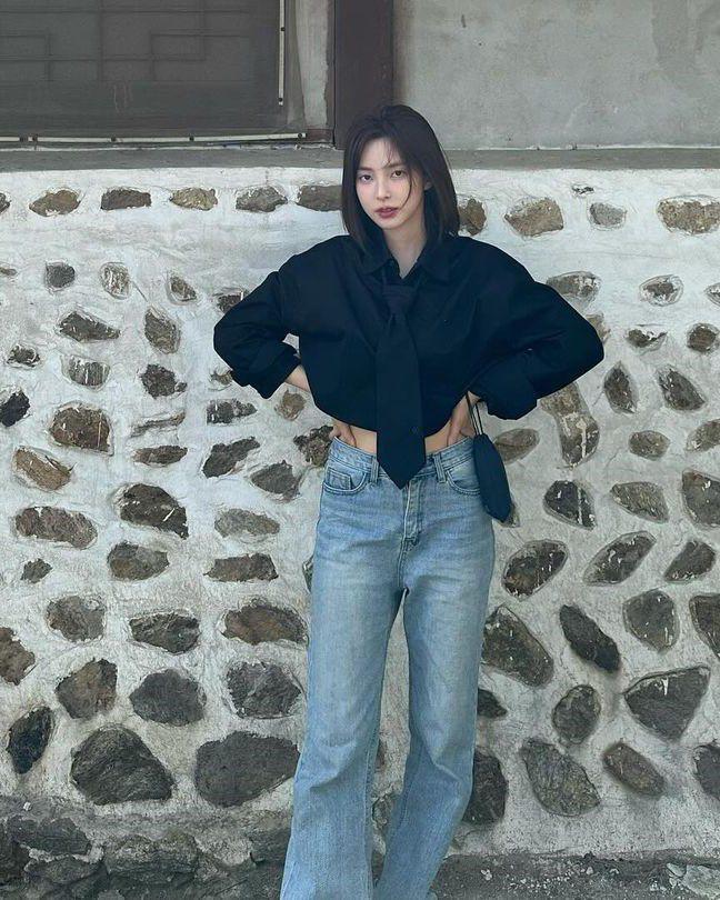 OOTD kece ala Shin Soo-hyun (instagram.com/xinsooo)