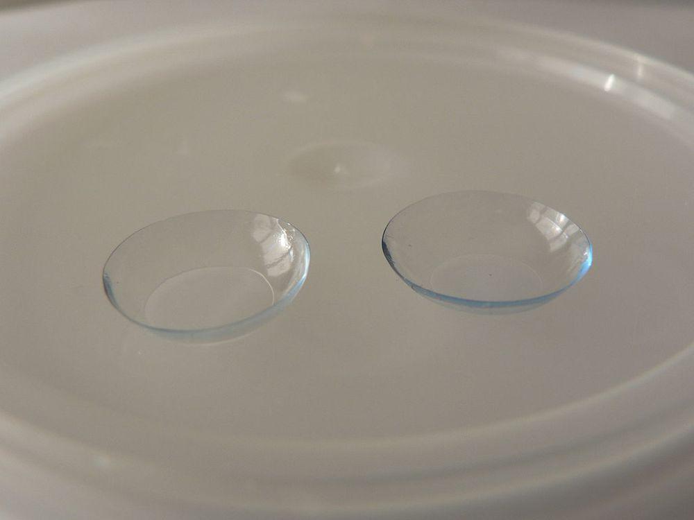 ilustrasi soft lens (commons.wikimedia.org/레오나르도 다빈치)