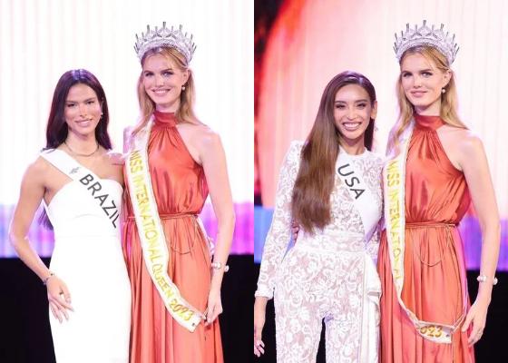 10 Wakil Amerika di Sashing Ceremony Miss International Queen 2024