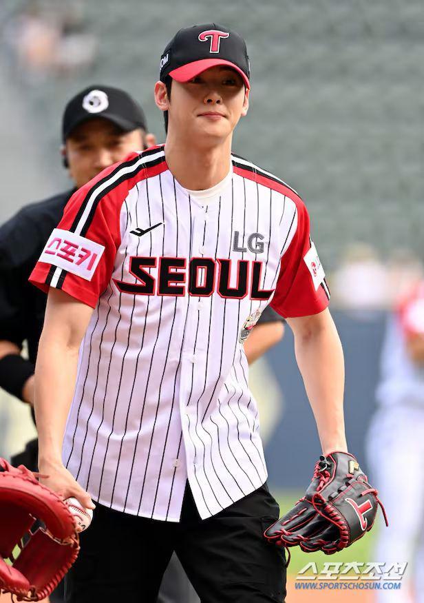 potret Cha Eun Woo di 2024 KBO League (dok. Sports Chosun)