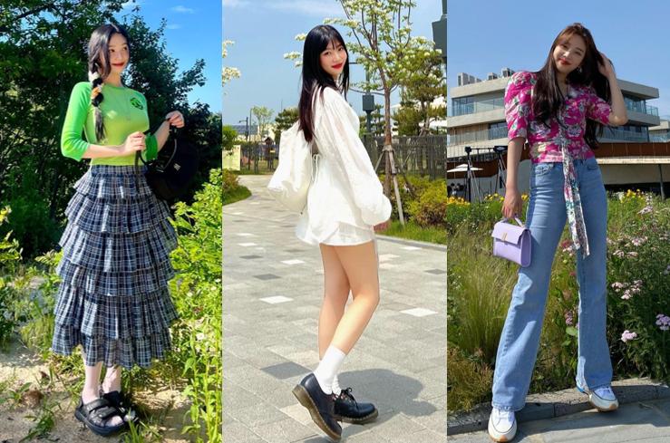 12 Inspirasi Summer Outfit ala Joy Red Velvet, Super Comfy!