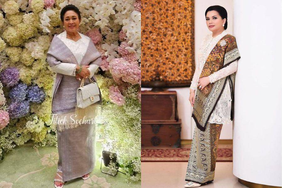 Kebaya Titiek Soeharto dan Yanti Airlangga. (instagram.com/yanti.airlangga | instagram.com/titieksoeharto)