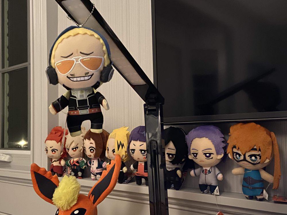 potret koleksi boneka My Hero Academia (reddit.com/user/Non-Taken_Username2)