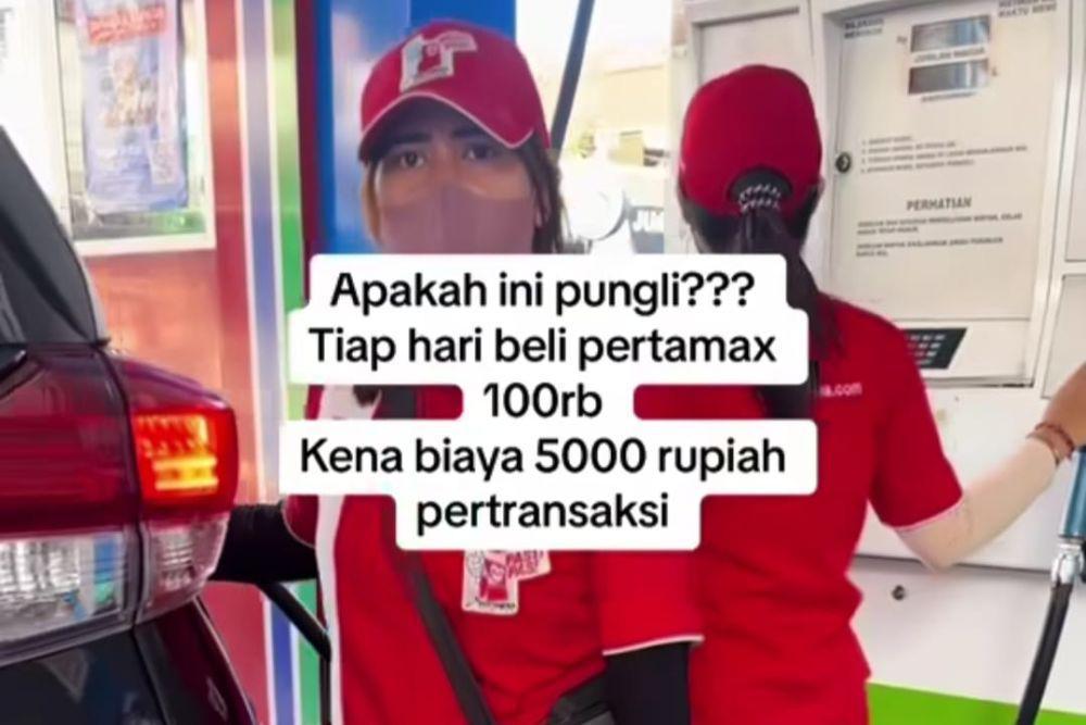 Viral Beli Pertamax Rp100 Ribu di SPBU Dilayani Rp95 Ribu