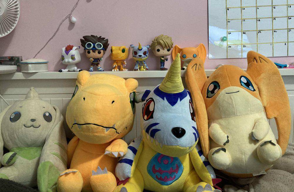 potret koleksi boneka Digimon (reddit.com/user/YuriYurei)