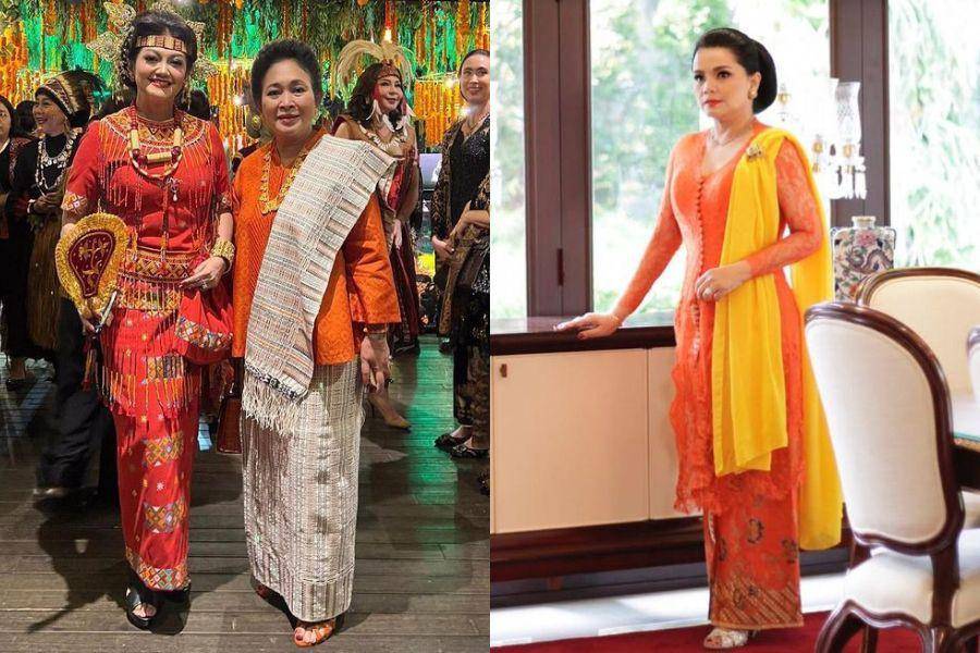 Kebaya Titiek Soeharto dan Yanti Airlangga. (instagram.com/yanti.airlangga | instagram.com/titieksoeharto)