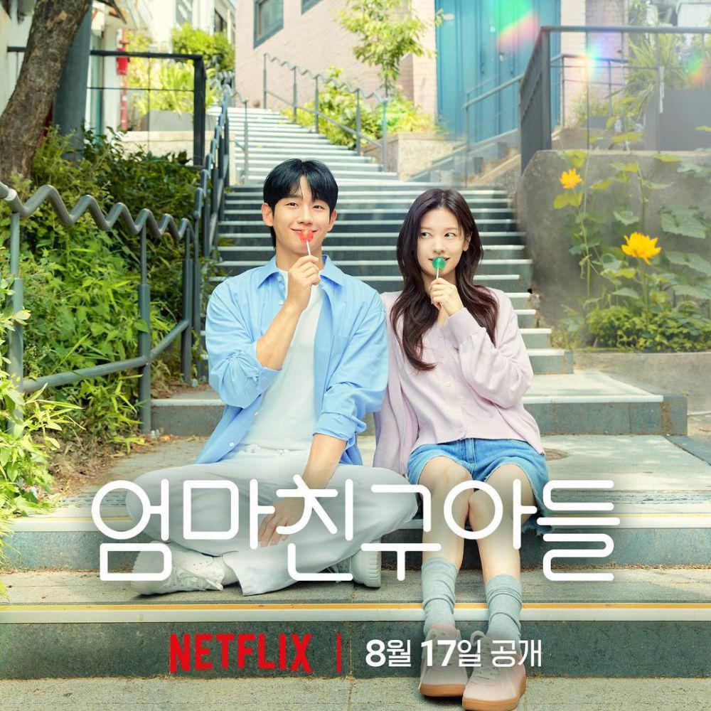 poster drama Love Next Door (instagram.com/netflixkr)