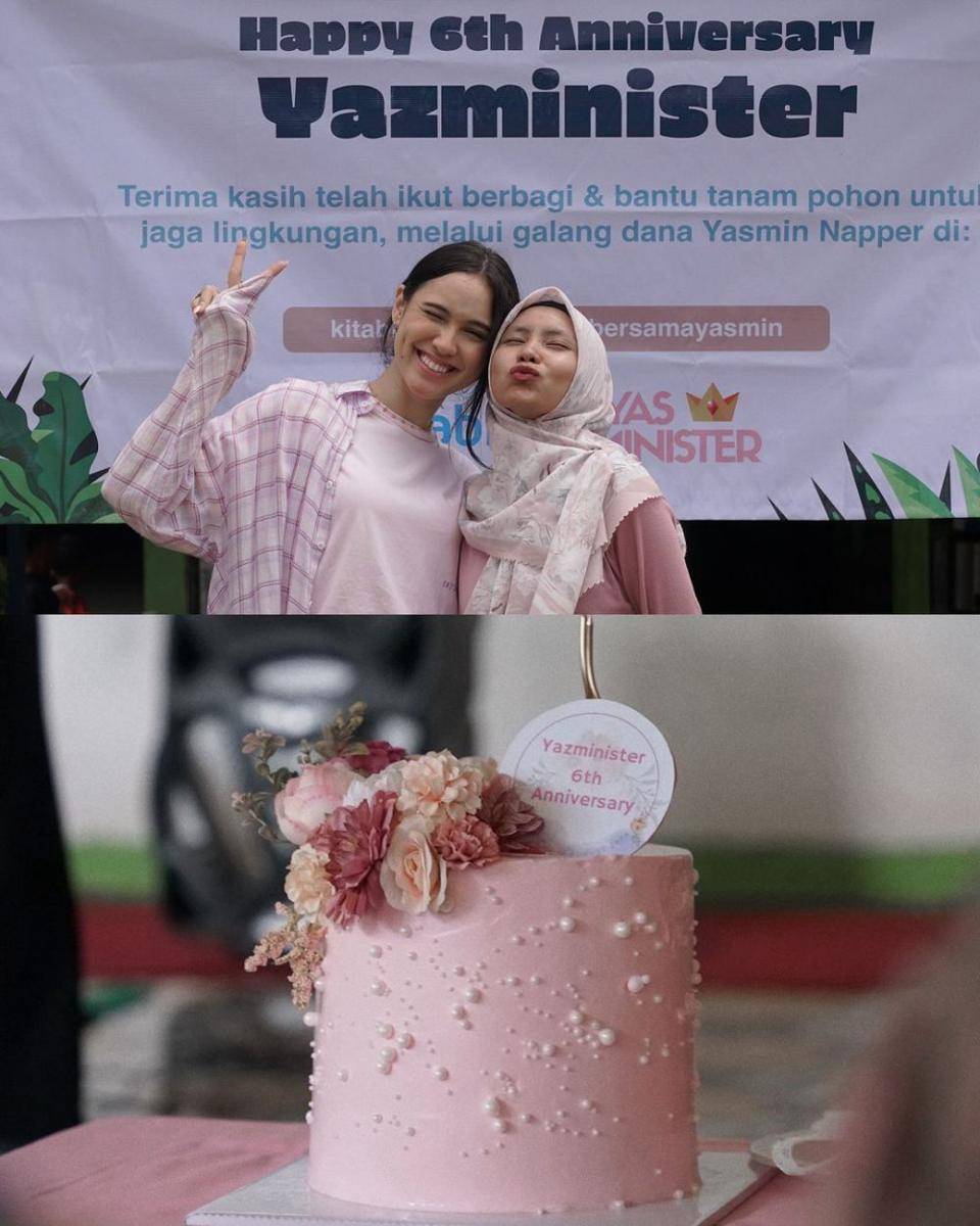 potret Yasmin Napper bareng fans (instagram.com/yasminnapper)