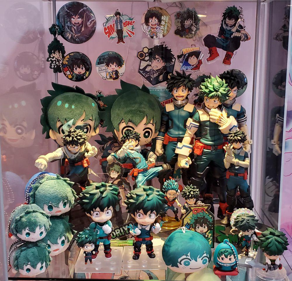 potret koleksi boneka My Hero Academia (reddit.com/user/natcatbat)