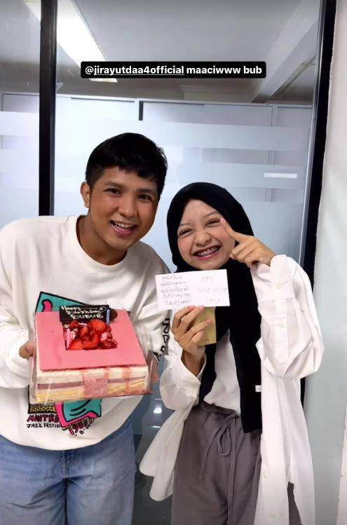 potret mesra Jirayut dan Halda (Instagram.com/jirayutdaa4official)