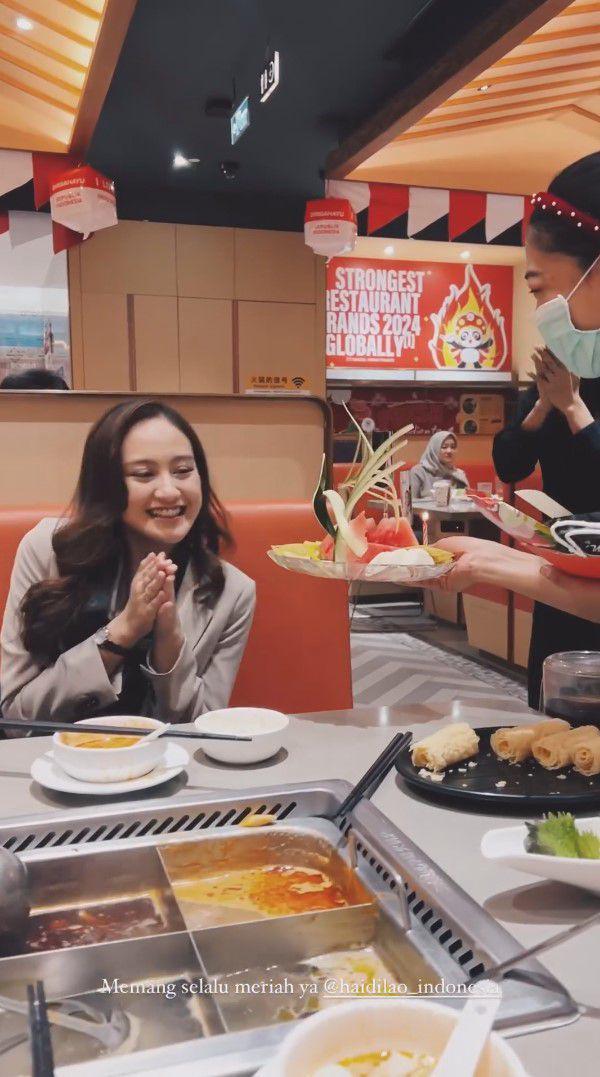 potret birthday dinner Salshabilla Adriani (instagram.com/ibrhmrsyd)