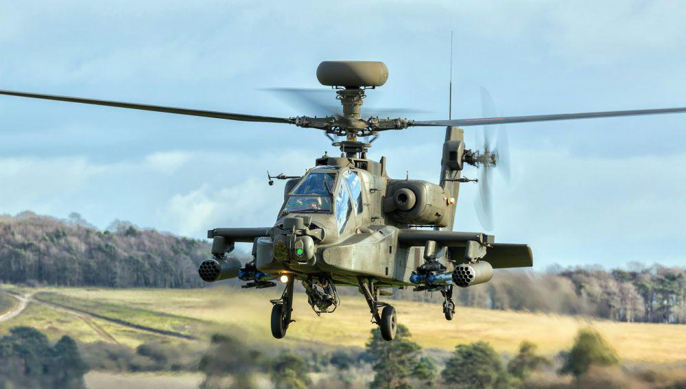 ilustrasi helikopter Apache (Unsplash.com/DON JACKSON-WYATT)