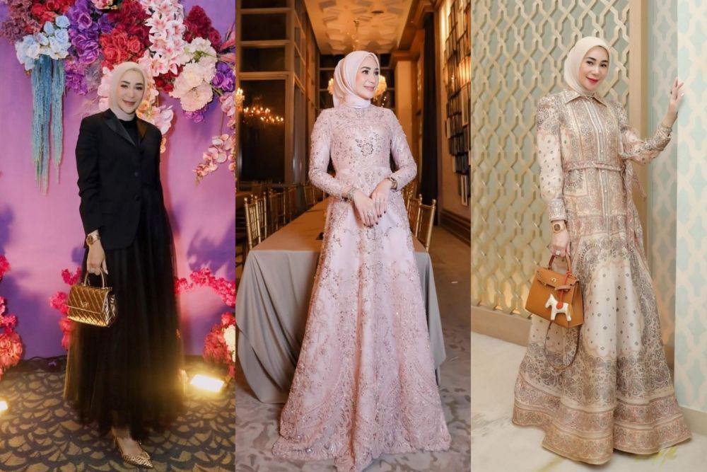 10 Gaya Dress Glamor ala Erin Taulany, Sosialita Hits