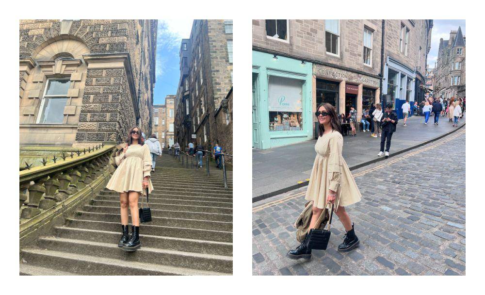 ide outfit edgy ala Mrunal Thakur (instagram.com/mrunalthakur)